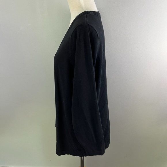PENNINGTONS Black Button‎ Down Cardigan (1X) - Picture 4 of 8